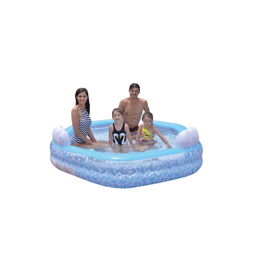 Rodinný nafukovací zahradní bazén - funkčnost a pohodlí.