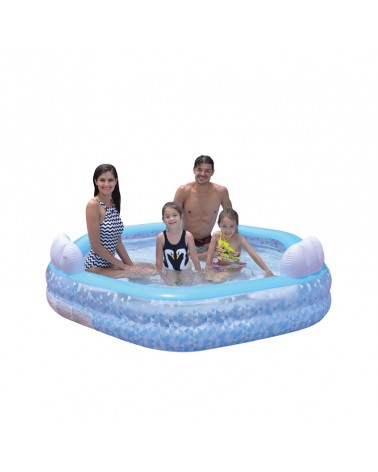 Rodinný nafukovací zahradní bazén - funkčnost a pohodlí.