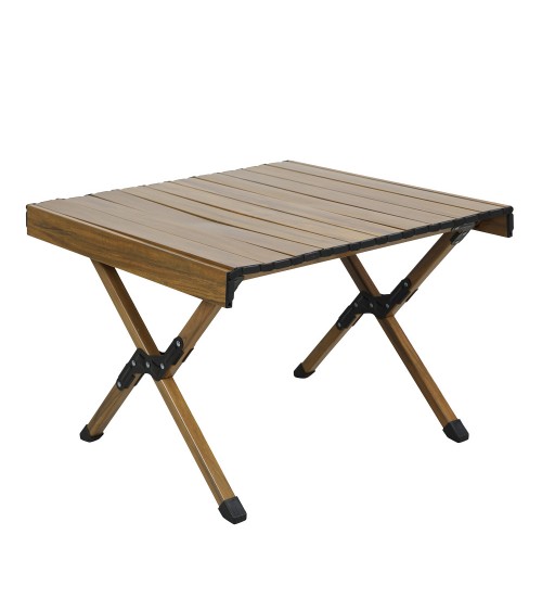 Kempingový stůl vyrobený výhradně z hliníku.