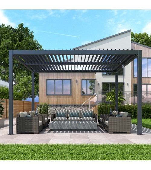 Zahradní pergola - moderní řešení praktického zastřešení terasy